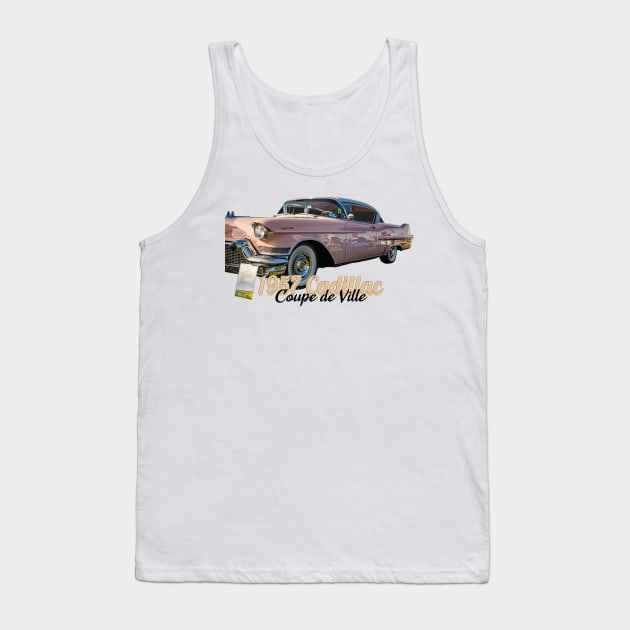 Restored 1957 Cadillac Coupe de Ville Tank Top by Gestalt Imagery